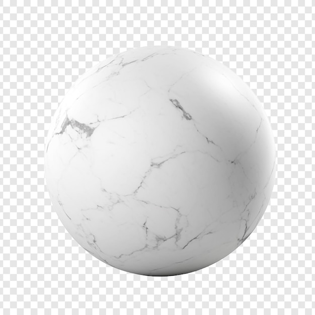 Free PSD marble isolated on transparent background