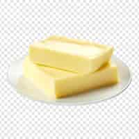 Free PSD margarine isolated on transparent background