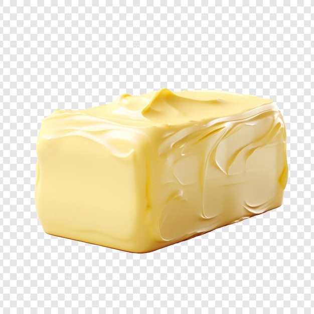 Free PSD margarine isolated on transparent background