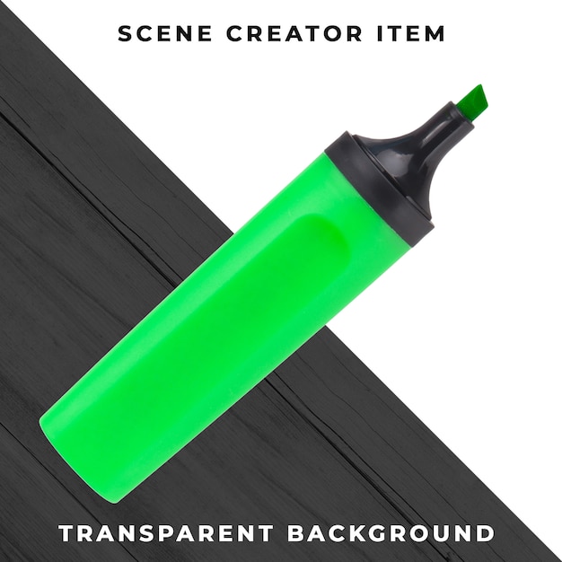 Marker pen object transparent PSD