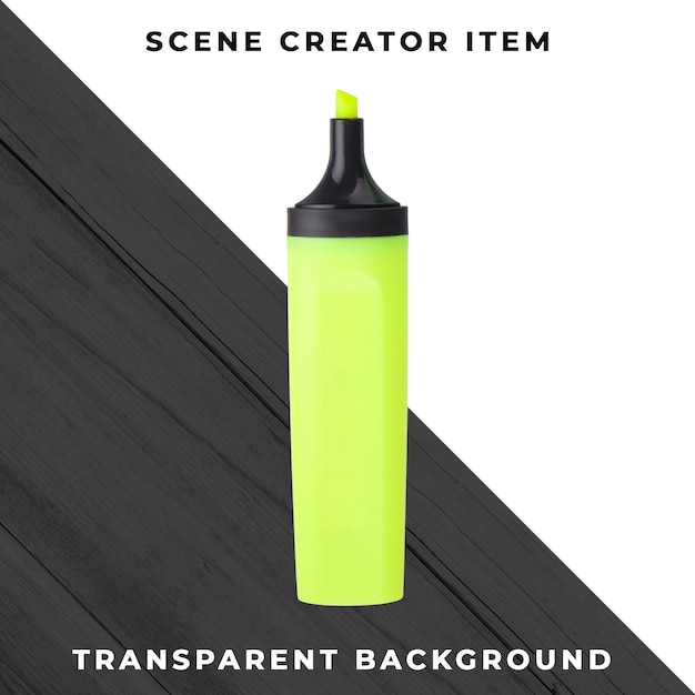 Marker pen object transparent PSD