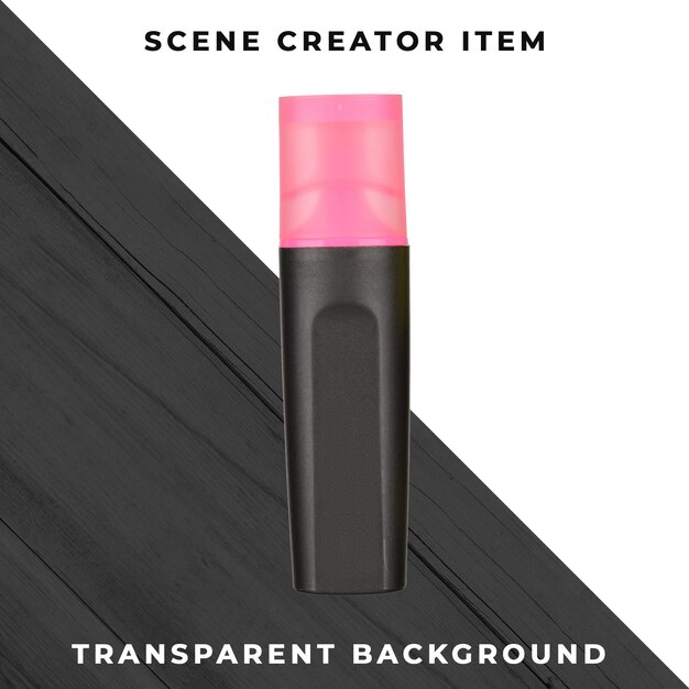 Marker pen object transparent PSD