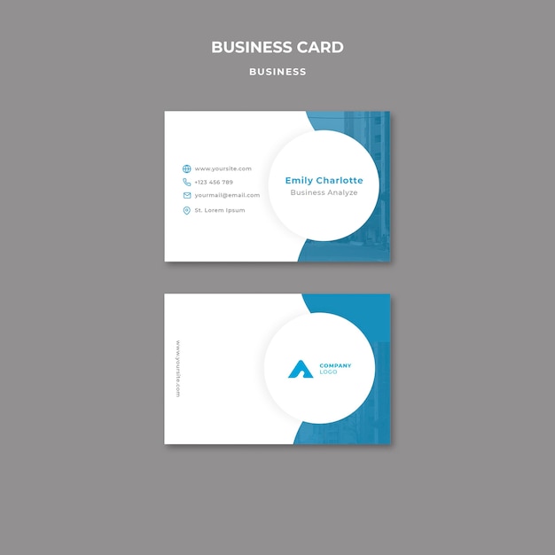 Marketing agency business card