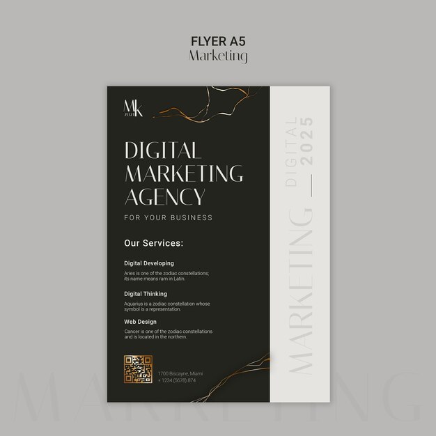 marketing stationery template