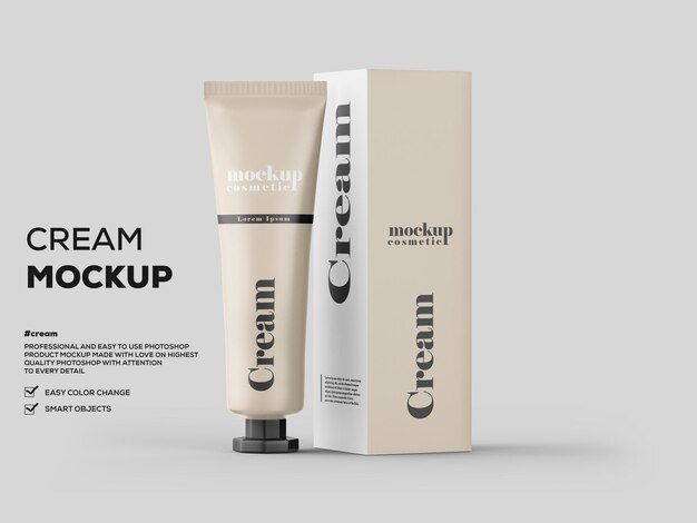 Download Premium Psd Herbal Hand Cream Mockup