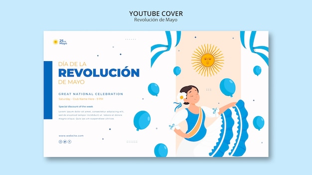 Free PSD may revolution template design