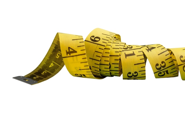 Measuring tape isolated