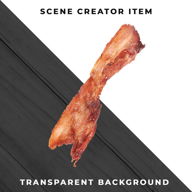 Meat slice transparent PSD