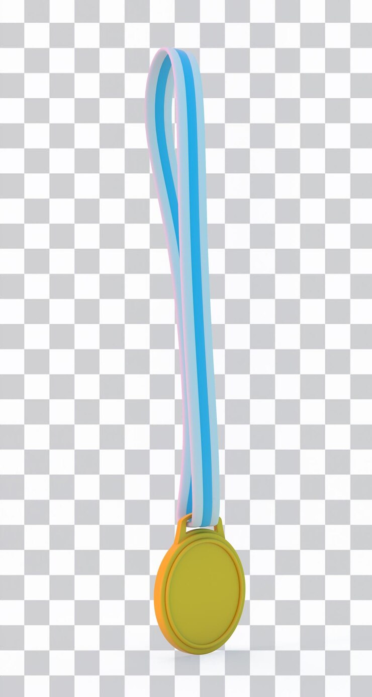 Free PSD medal left side