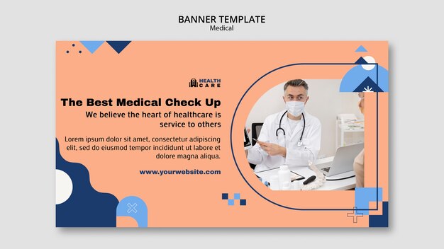 医療バナーテンプレート