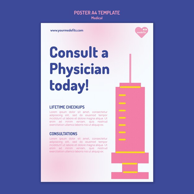 medical poster template