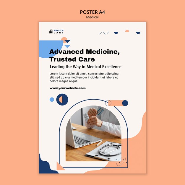 medical poster template