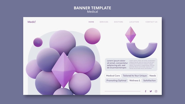 Medical template design