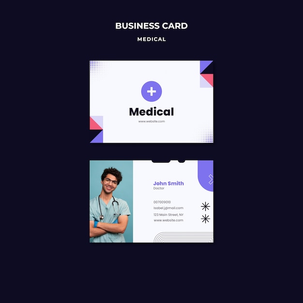 Free PSD medical template design