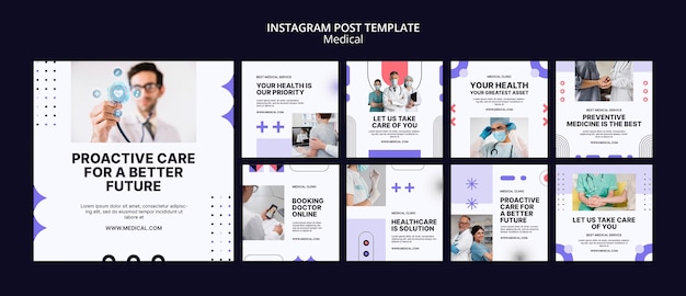 Medical template design