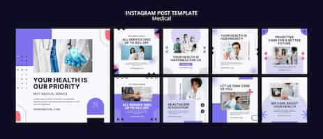 Free PSD medical template design