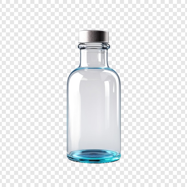 Medicine bottle isolated on transparent background