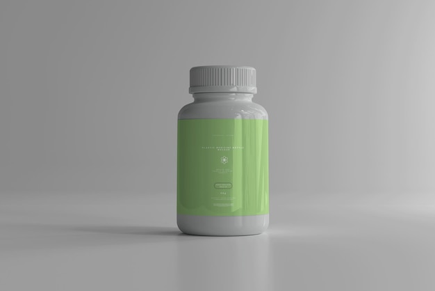 Medicine Bottle Mockup