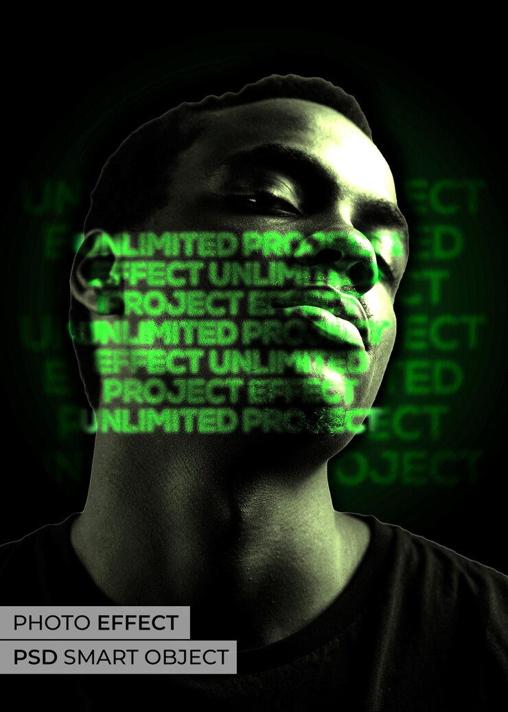 Free PSD medium shot man posing in studio
