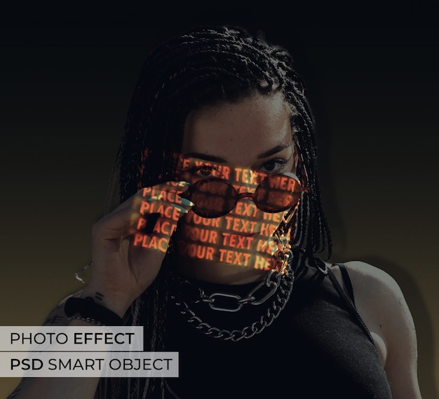 Medium shot woman posing in studio