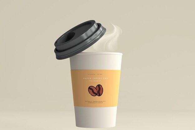 Download Free Psd Take Away Coffee Cup Mock Up