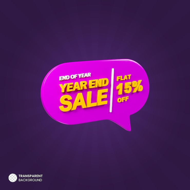 Free PSD mega sale 3d promotion banner