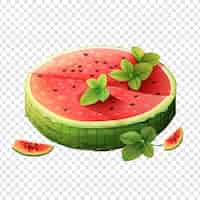Free PSD melonpan isolated on transparent background