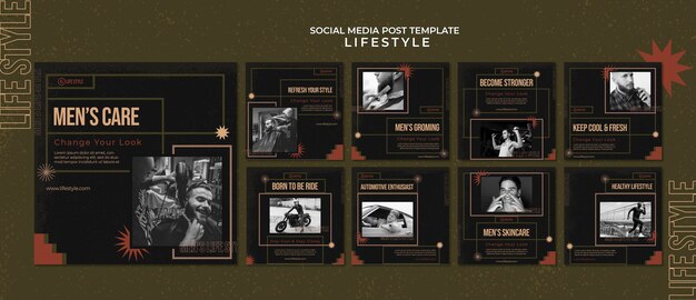 men care social media posts