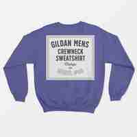 Free PSD mens crewneck sweatshirt