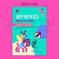 無料PSD メキシコ独立記念日のデザインテンプレート