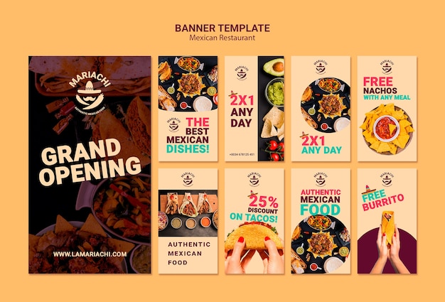 mexican traditional dishes restaurant instagram stories