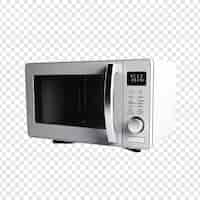 Free PSD microwave isolated on transparent background