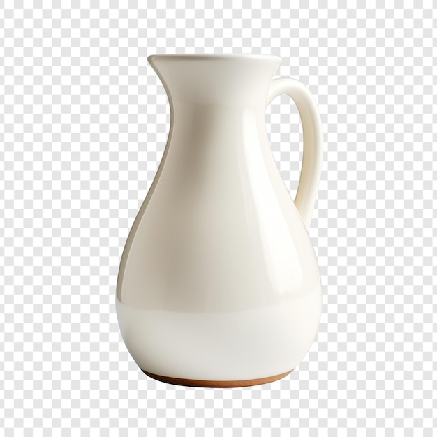 Free PSD milk jug bottle isolated on transparent background