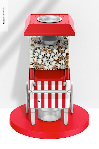 Mini Popcorn Maker Mockup