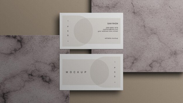 Minimal Business Card Mockup