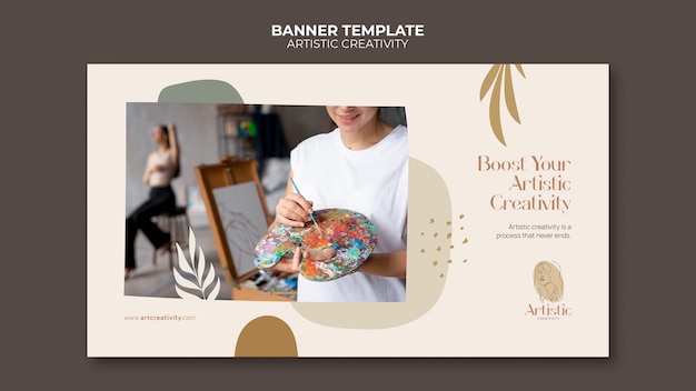 Minimalist creativity design template