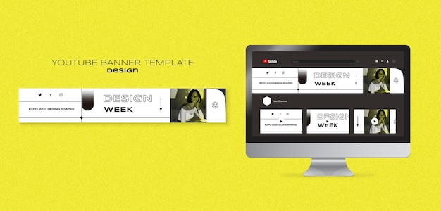 Minimalist Design Week Template – Free Download