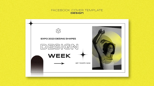 Free PSD minimalist design week template