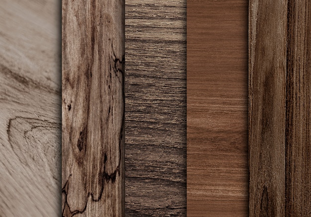 mixed wooden flooring