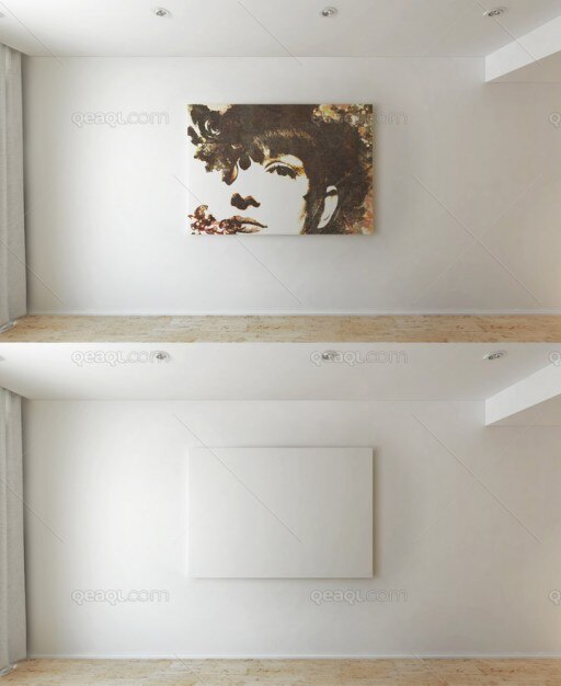 Download Free Psd Mock Up Art Wall PSD Mockup Templates