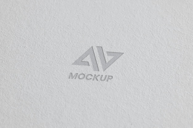Mock-up logo design su biglietti da visita Psd Gratuite