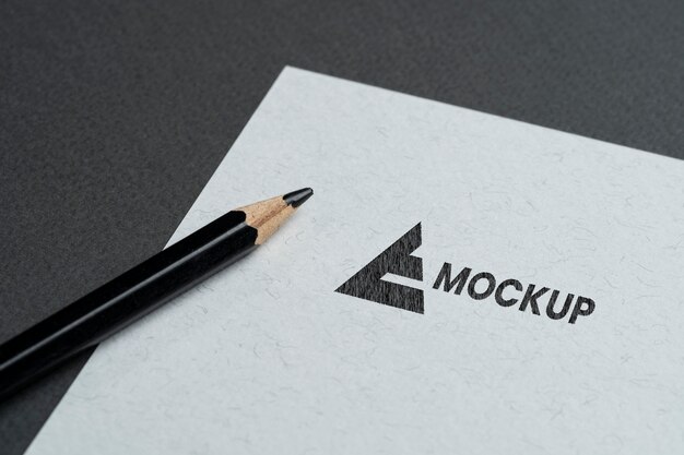 Download Free Psd Logo In Paper Mock Up