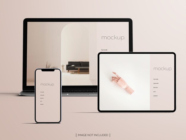 Download Responsive Website Mockup Images Free Vectors Stock Photos Psd