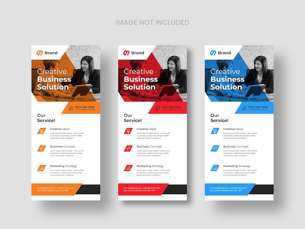 PSD Templates for Modern Business DL Flyer