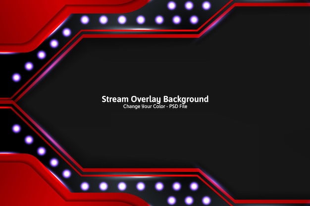 Modern digital theme twitch offline background