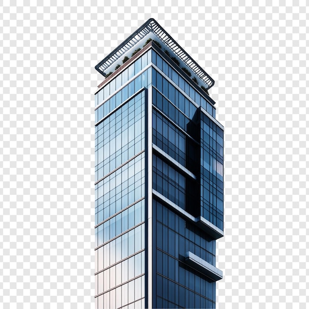 現代 の ガラスの 摩天楼 の 建築 設計