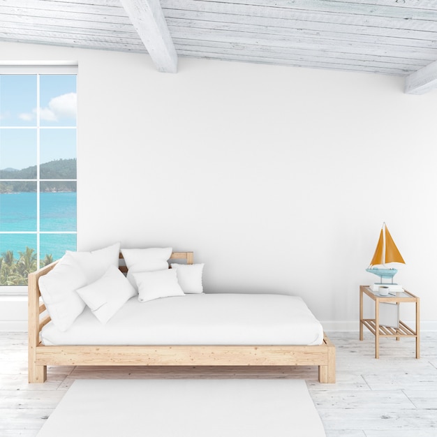 Modern Interior Bedroom Style – Free Download PSD Templates