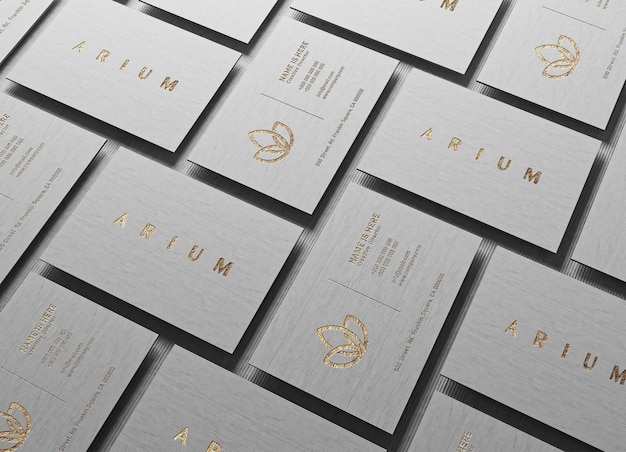 Download Premium Psd Modern And Luxury Business Card Mockup