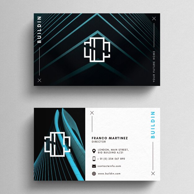 Modern Minimal Business Card Template