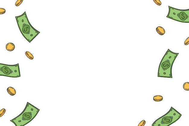 money illustration isolated